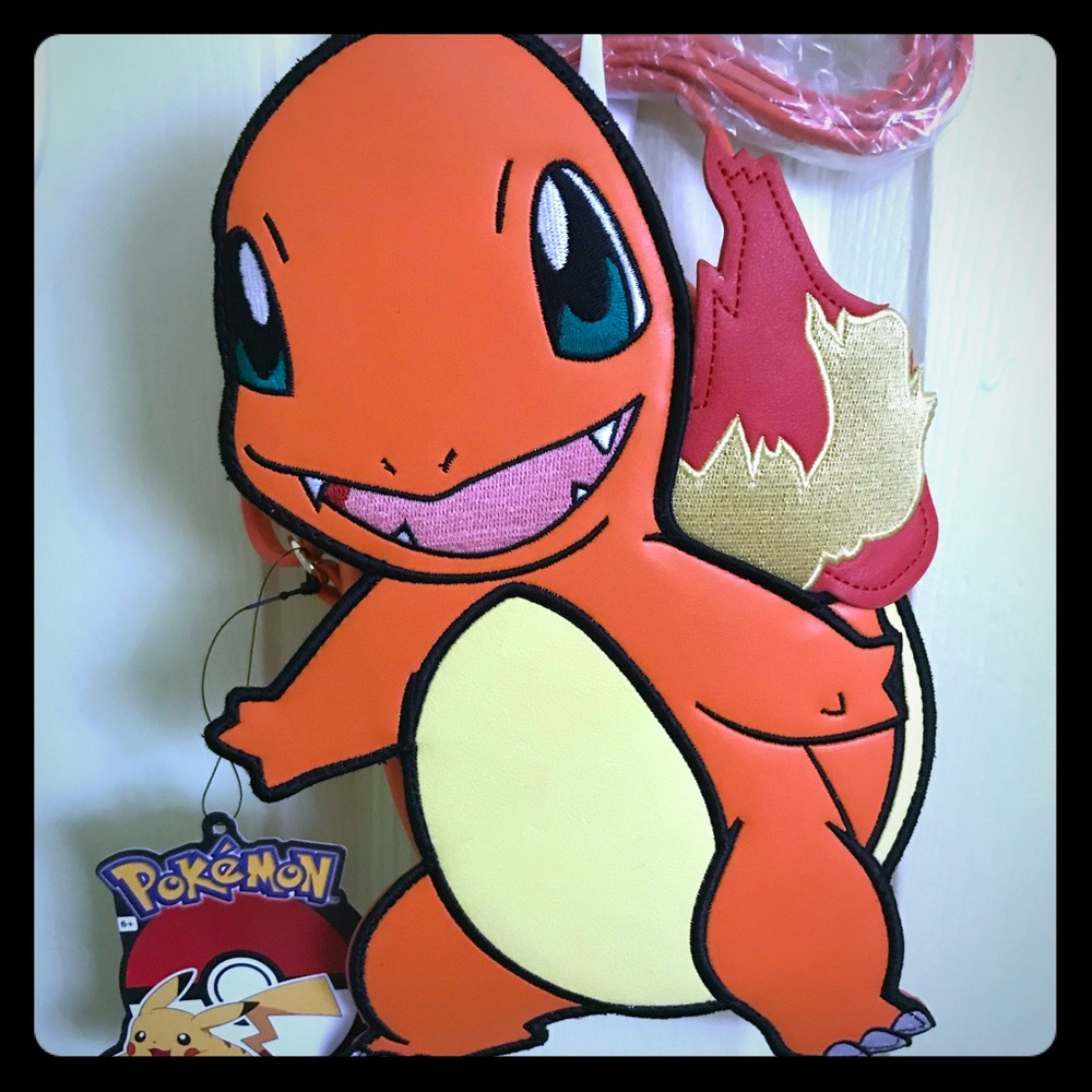 Danielle Nicole Pokemon Charmander Crossbody Purse
